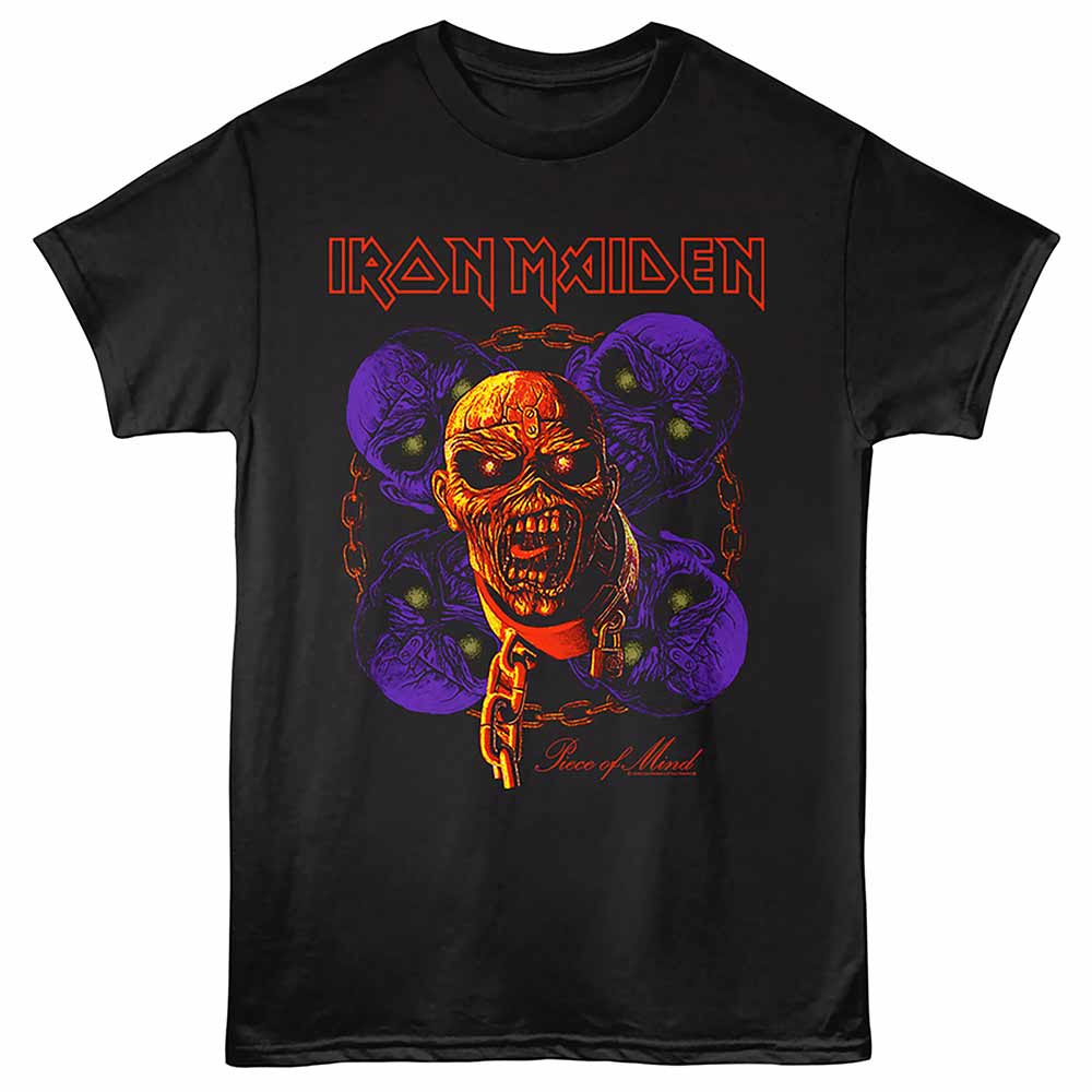 Iron Maiden Piece Of Mind Official T-Shirt