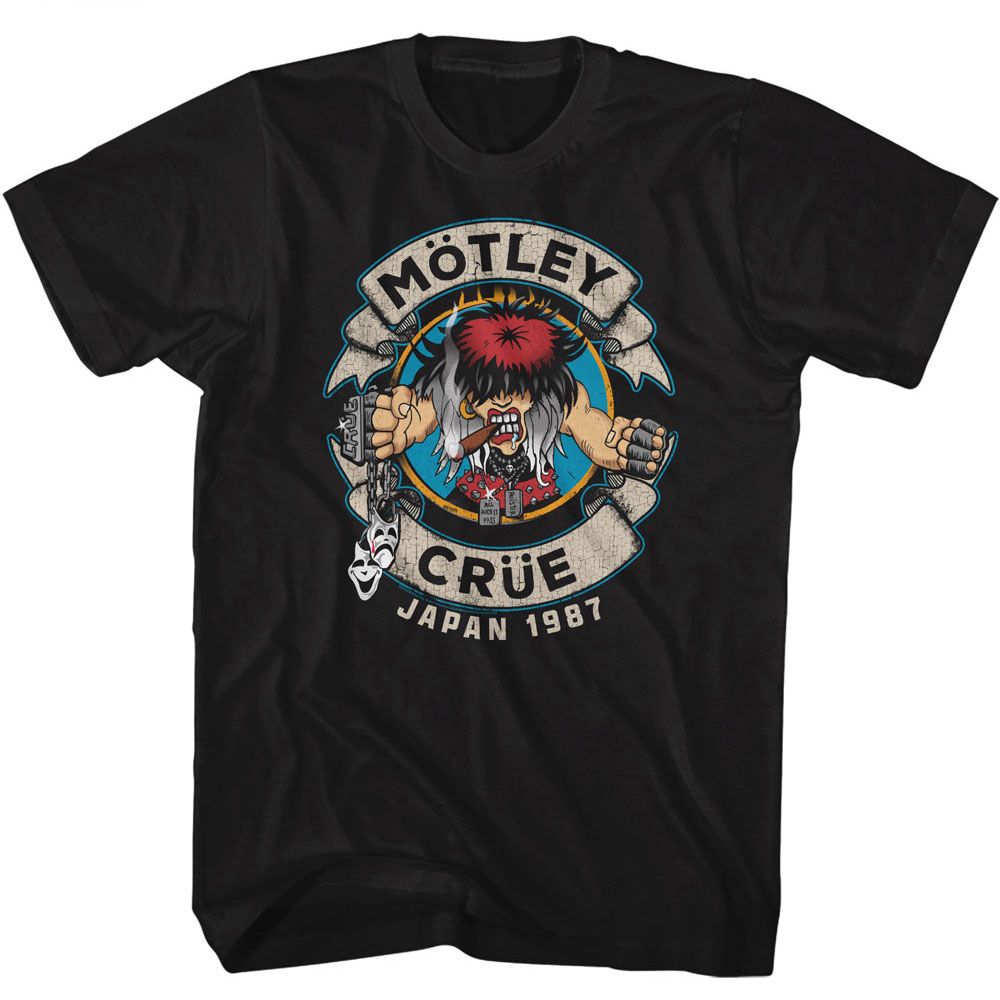 Motley Crue Allister Knuckles Official T-Shirt