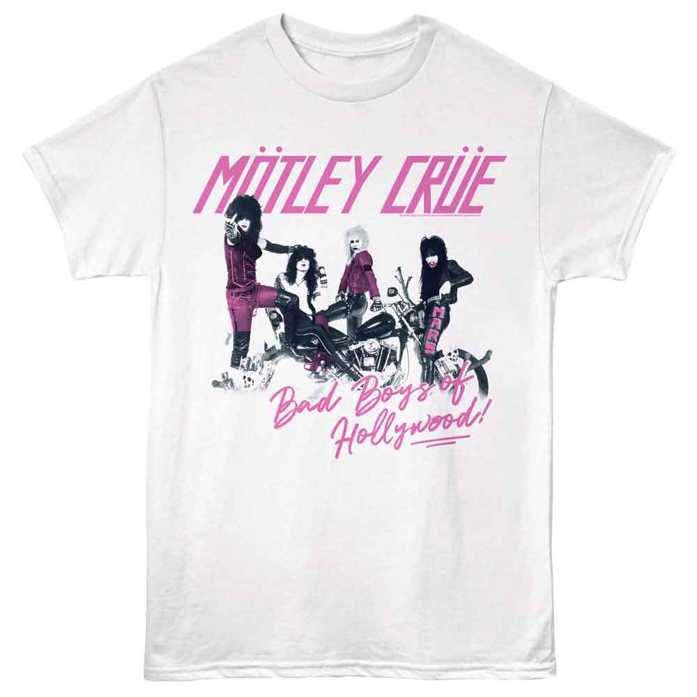 Motley Crue Bad Boys Official T-Shirt