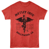 Motley Crue 1989 Hollywood Official Heather T-Shirt