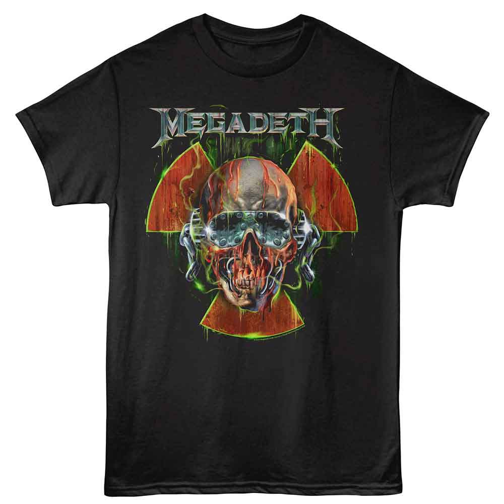 Megadeth Vic And Radioactive Symbol Official T-Shirt
