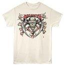 Megadeth Skull Bones Blades Official T-Shirt