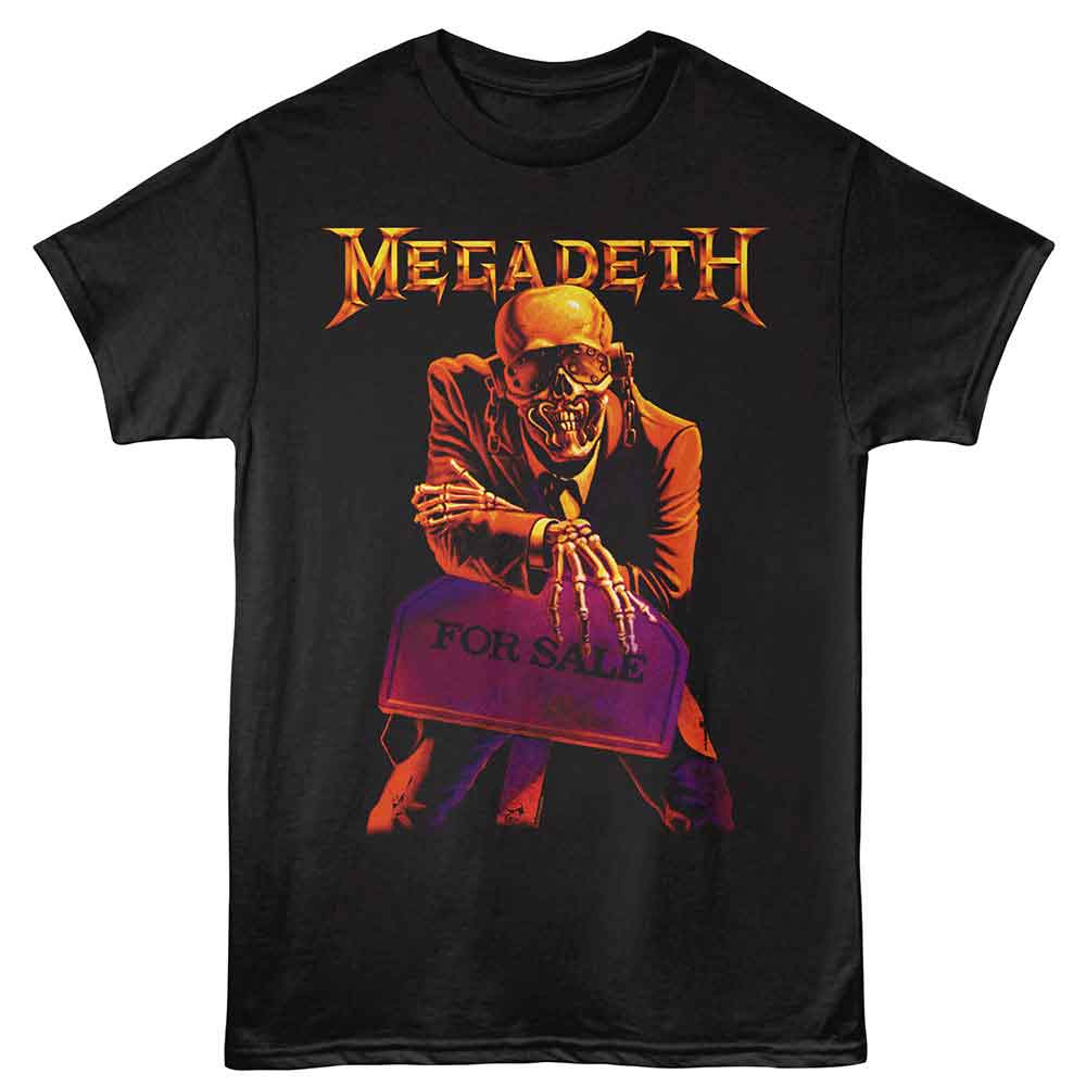 Megadeth For Sale Official T-Shirt