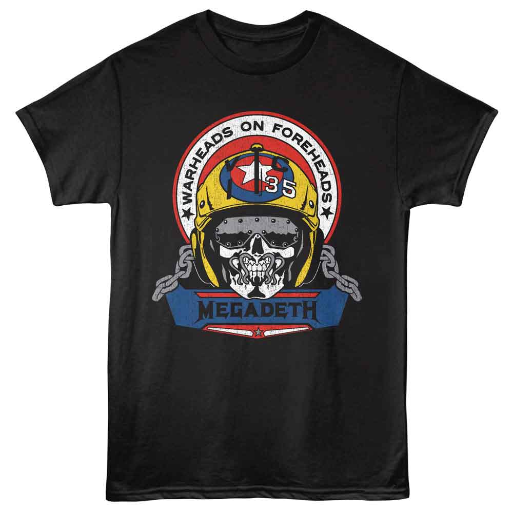 Megadeth Vic Warheads Official T-Shirt