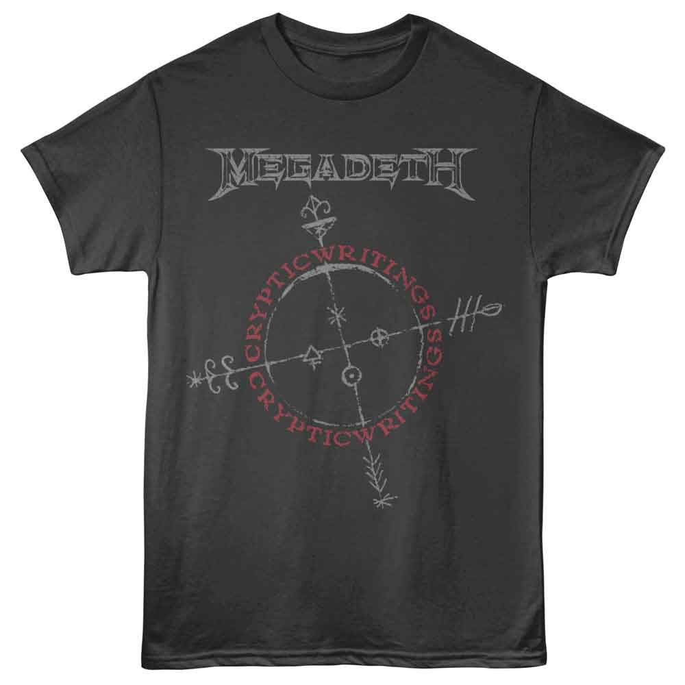 Megadeth Cryptic Writings Official T-Shirt