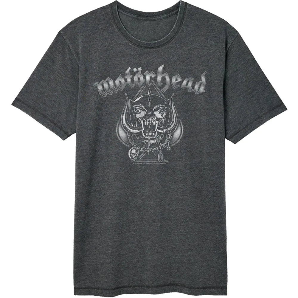 Motorhead Spade And Warpig Official Vintage Wash T-Shirt