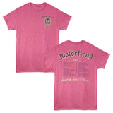 Motorhead Another Perfect Tour F/B Official Heather T-Shirt