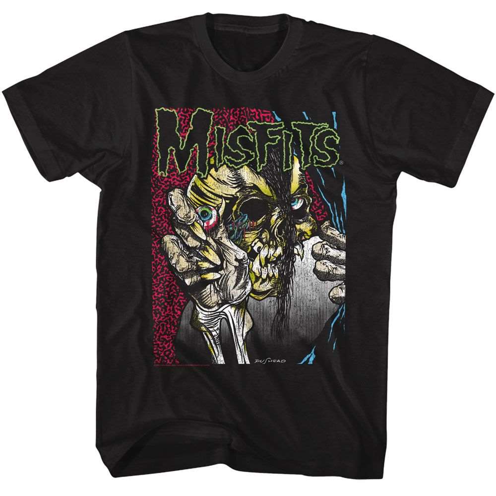 Misfits Eyeball Black Official T-Shirt