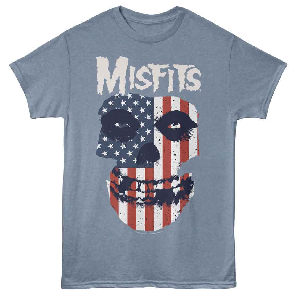 Misfits Flag Face Official Heather T-Shirt