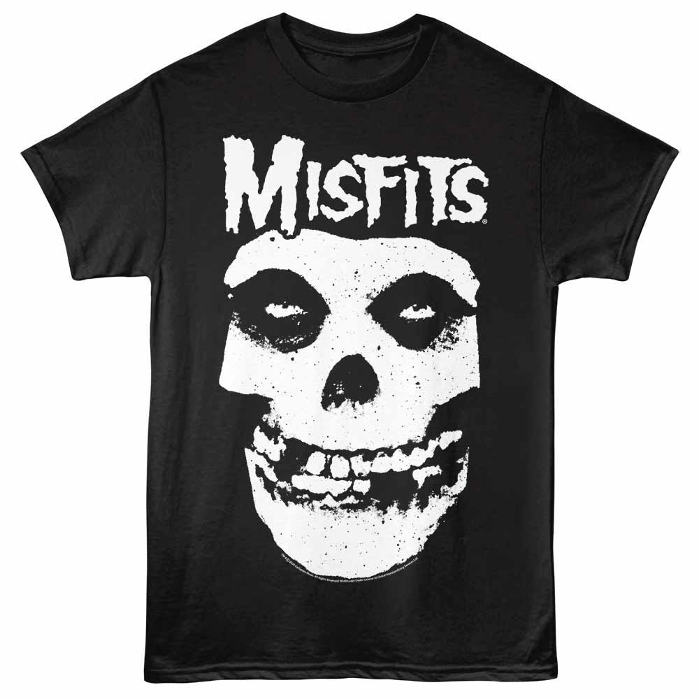 Misfits Skull With Logo Official T-Shirt