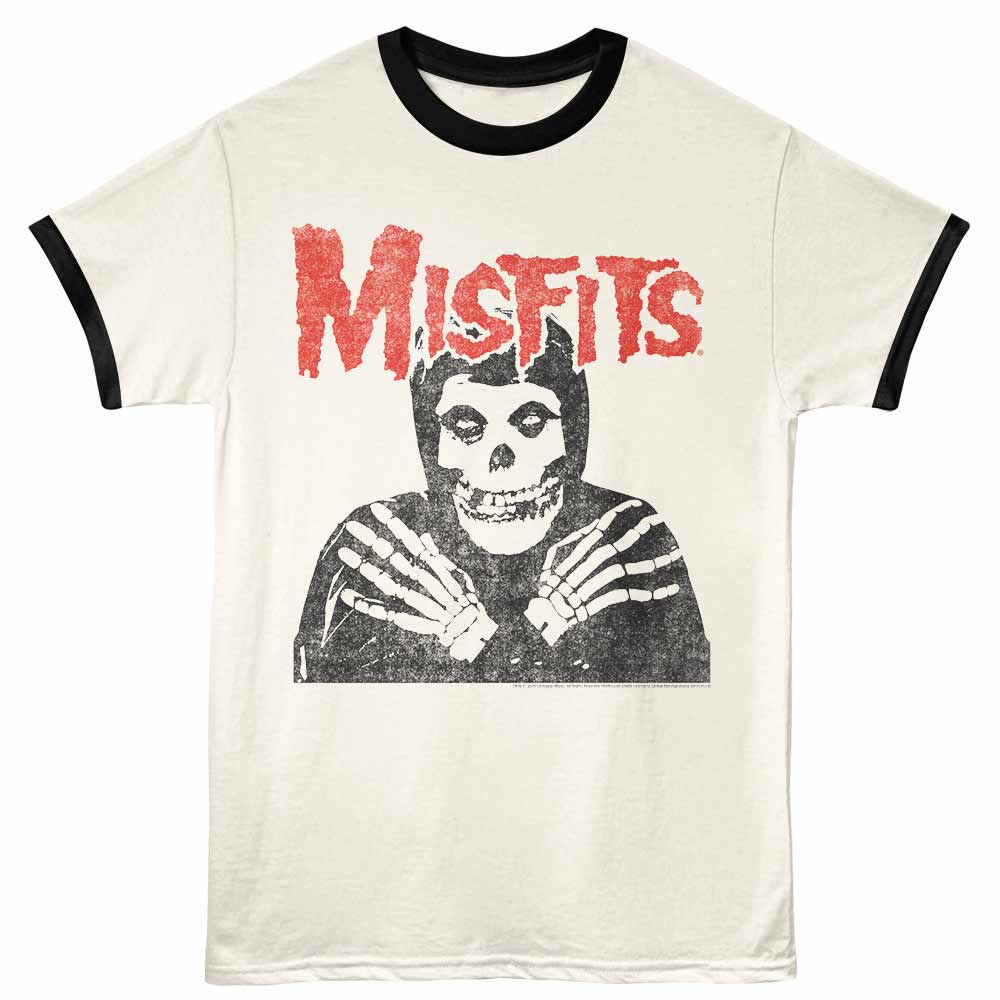 Misfits Crossed Arms Ringer Official T-Shirt