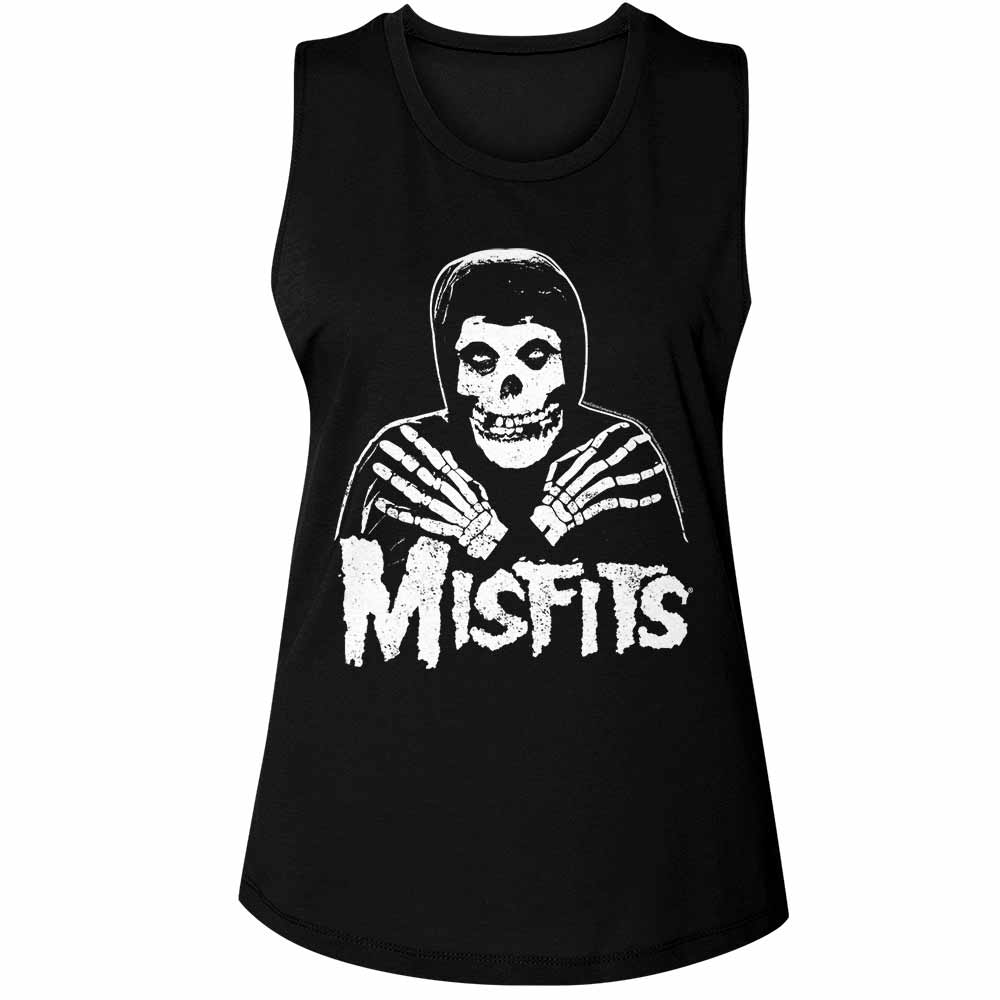 Misfits Crossed Arms Official Ladies Muscle Tank