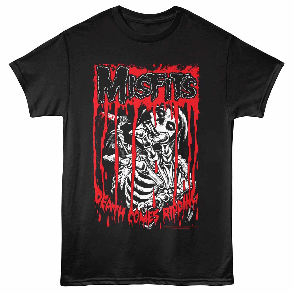 Misfits Death Comes Ripping Official T-Shirt