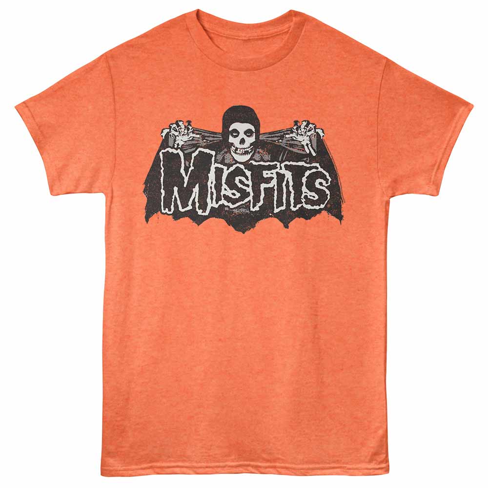 Misfits Bat Logo Official Heather T-Shirt