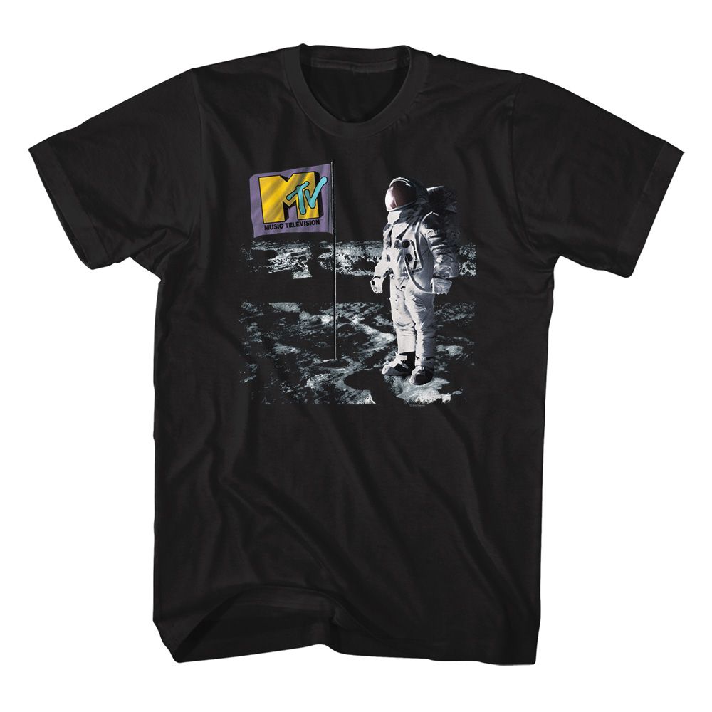 MTV Flag On The Moon T-Shirt