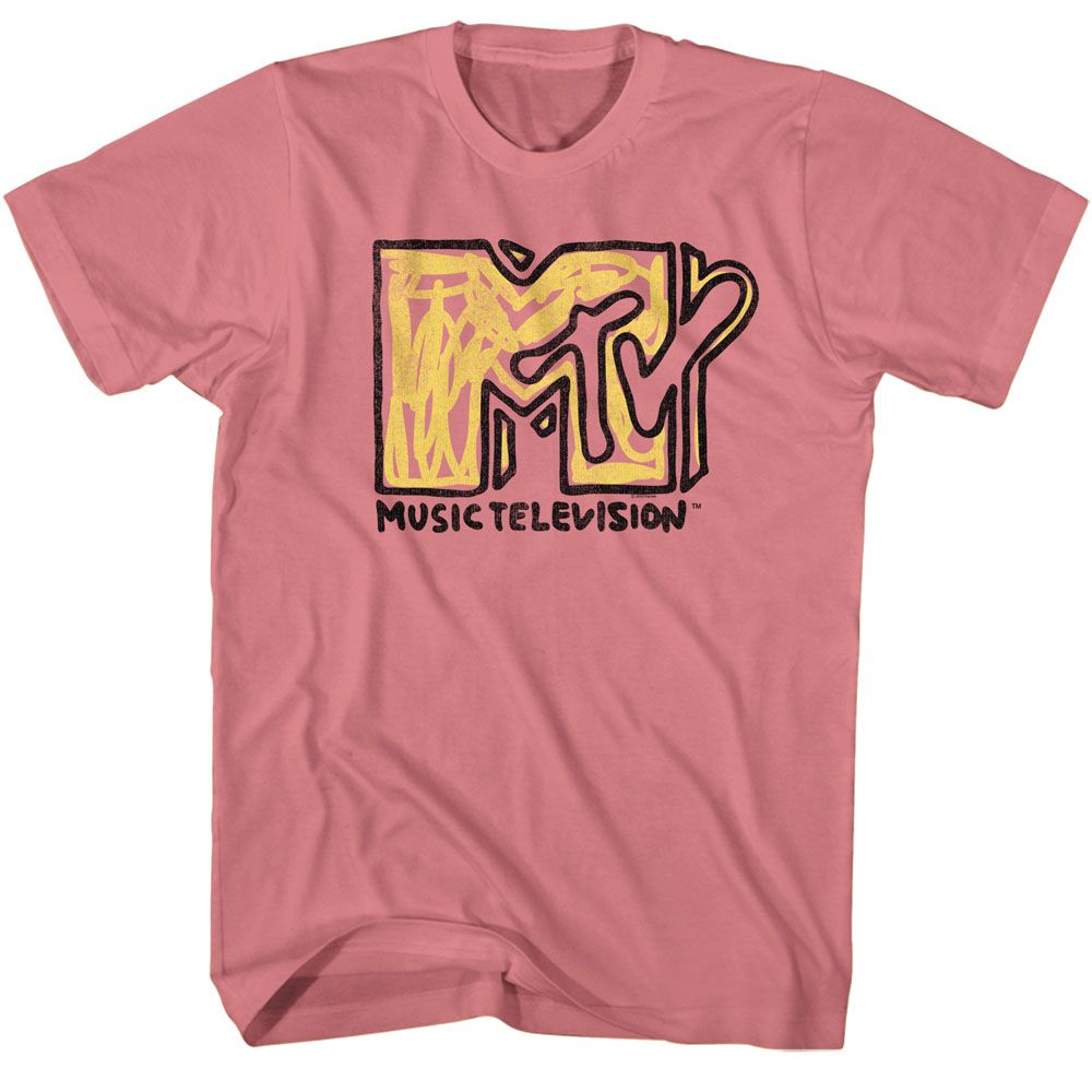 MTV Scribble Logo Official T-Shirt