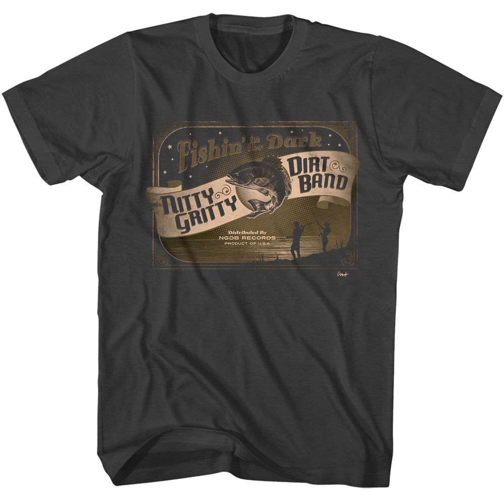 Nitty Gritty Dirt Band Fishin In The Dark Official T-Shirt