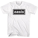 Oasis Rectangular Logo Official T-Shirt