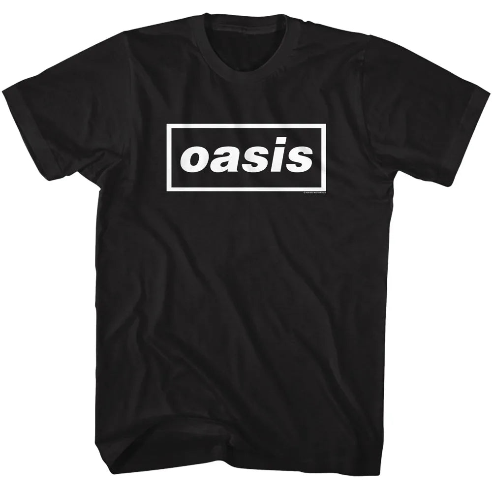 Oasis Rectangular Logo Official T-Shirt 3X-Large *Sale
