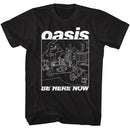 Oasis Be Here Now Line Art Official T-Shirt