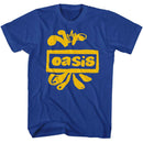 Oasis Alt Splatter Logo Official T-Shirt