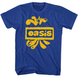 Oasis Alt Splatter Logo Official T-Shirt