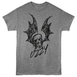 Ozzy Osbourne Bat Skull Official Heather T-Shirt
