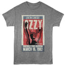 Ozzy Osbourne Knoxville Poster Official Heather T-Shirt