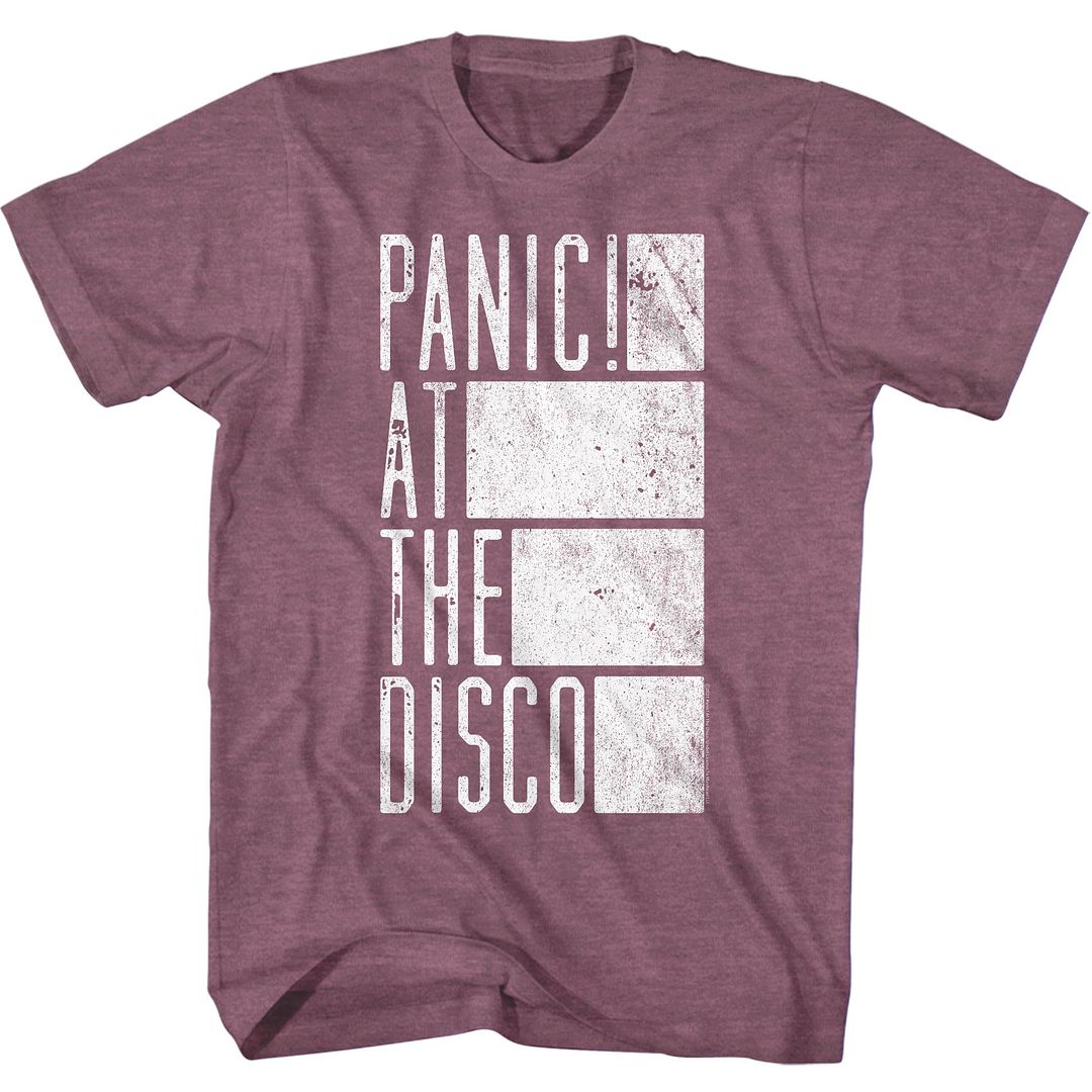 Panic At The Disco Box Official Heather T-Shirt