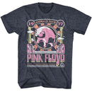 Pink Floyd Animal Tour 1977 Official Heather T-Shirt