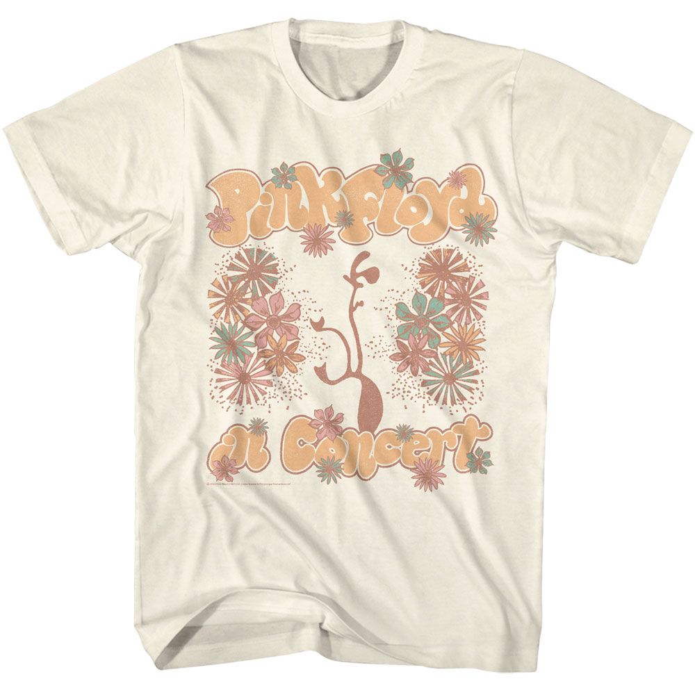 Pink Floyd Floral Lungs Official T-Shirt