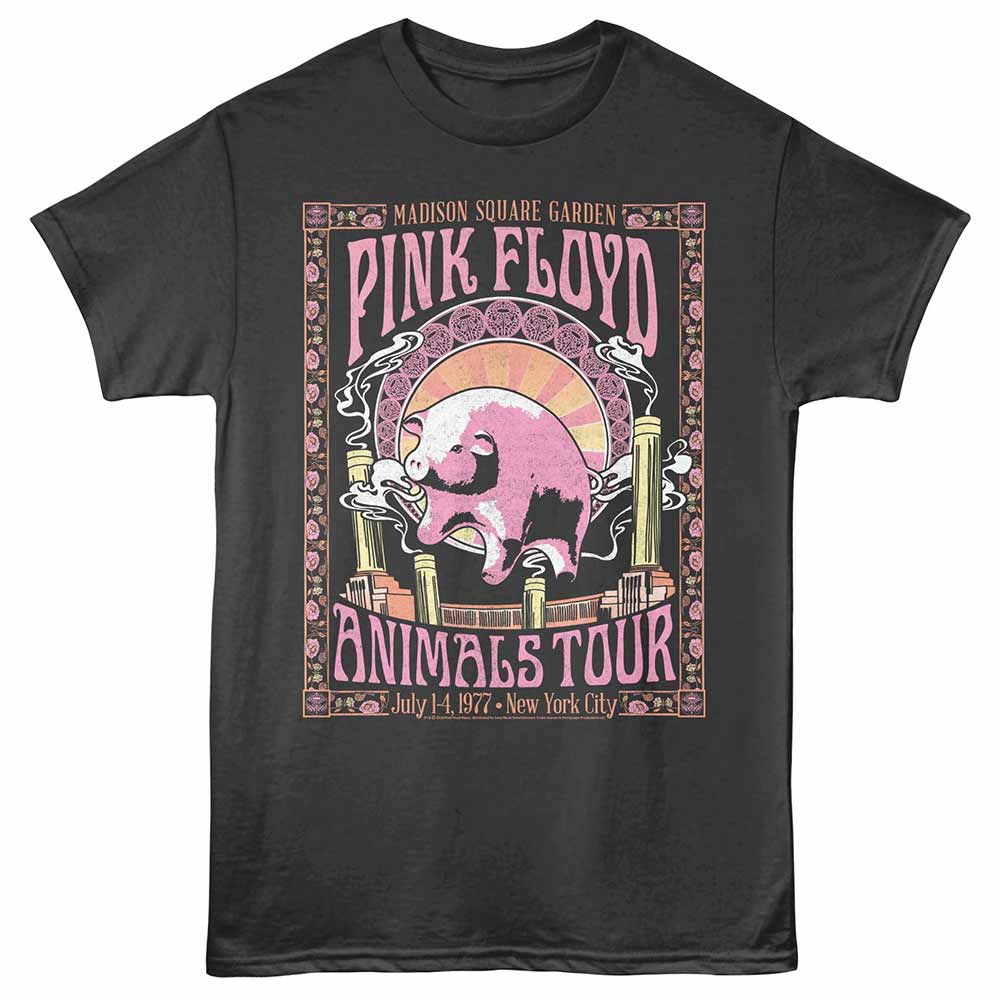 Pink Floyd Noveau Animals Official T-Shirt