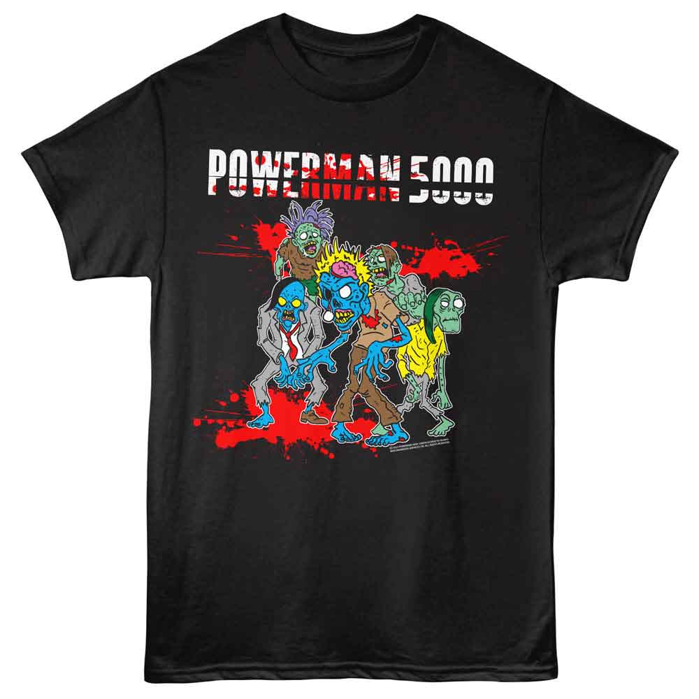 Powerman 5000 Zombies Official T-Shirt