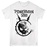 Powerman 5000 Space Skull Logo Official T-Shirt