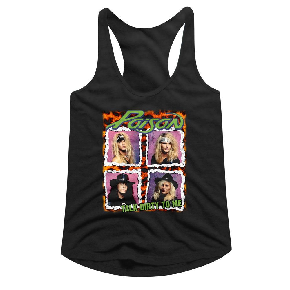 Poison Squares Official Ladies Racerback Shirt