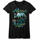 Poison Open Up Tour Shirt Official Ladies T-Shirt