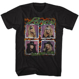 Poison Squares Distressed Tour Shirt Official T-shirt