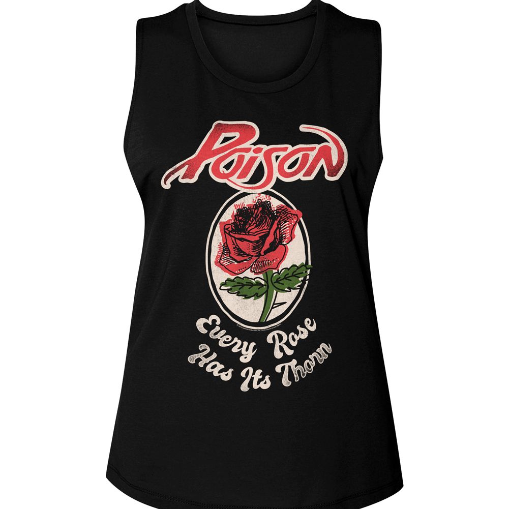 Poison Every Rose Official Ladies Muscle Tank