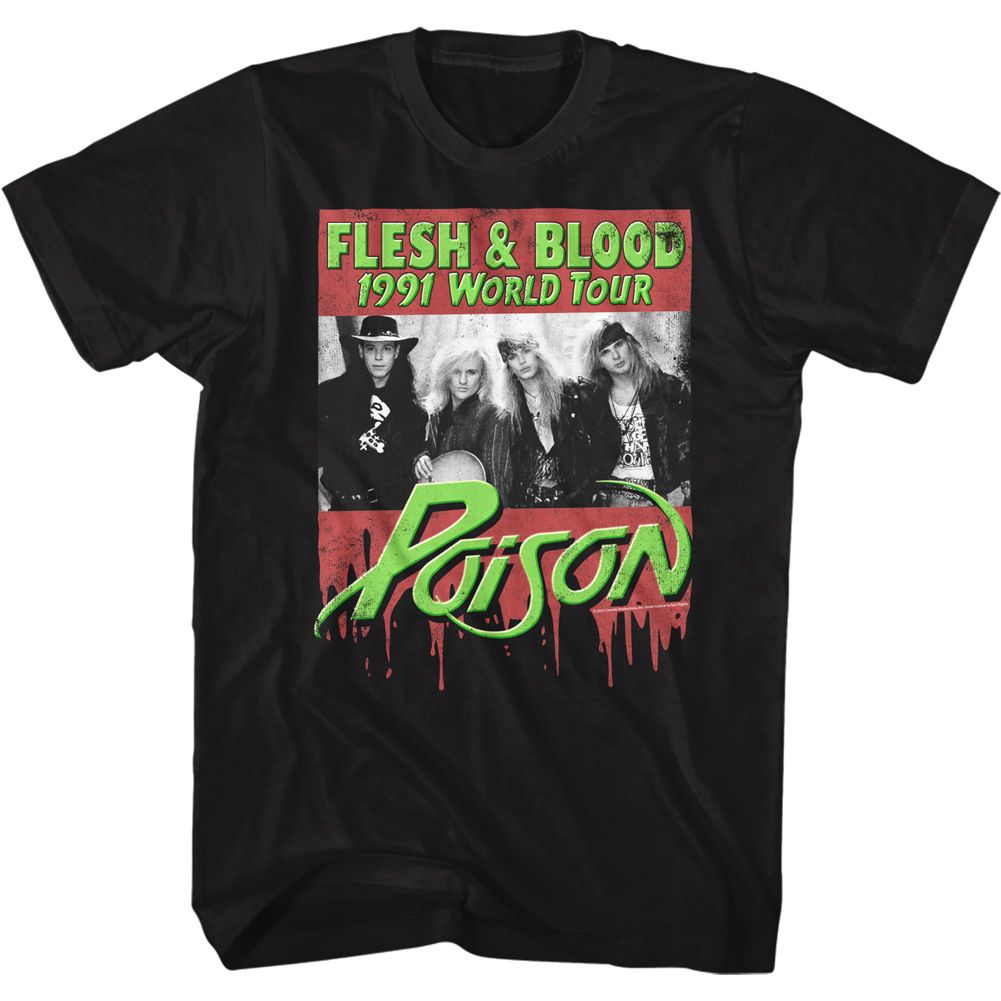 Poison Flesh & Blood 2 Official T-shirt