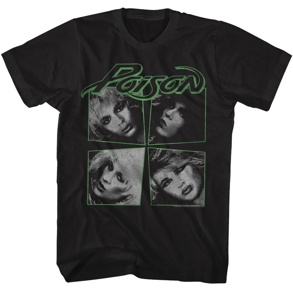 Poison I Want Action Four Photos Official T-shirt