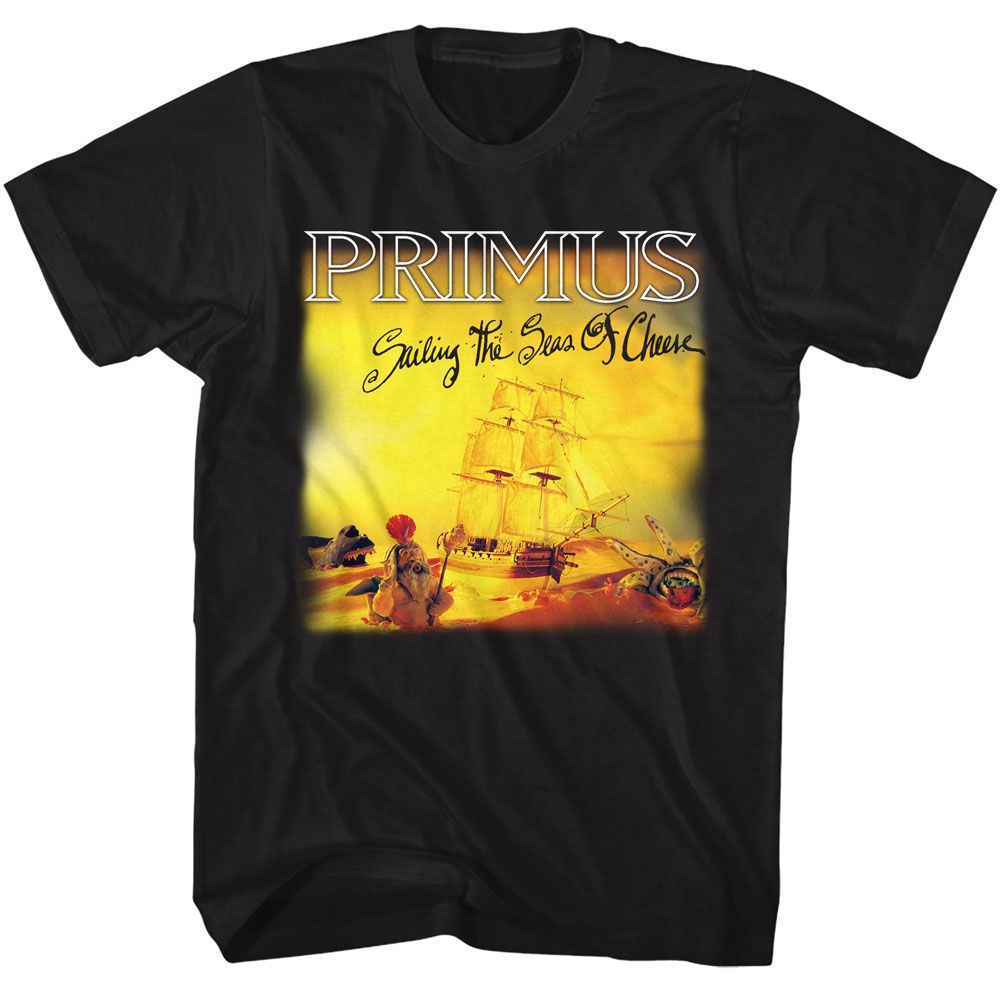 Primus Seas Of Cheese Official T-Shirt