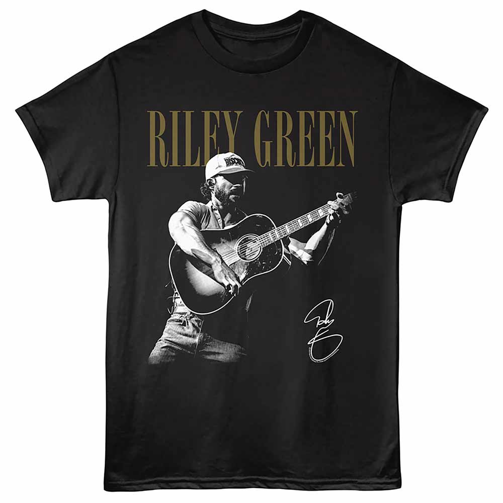Riley Green Guitar Signature Official T-Shirt