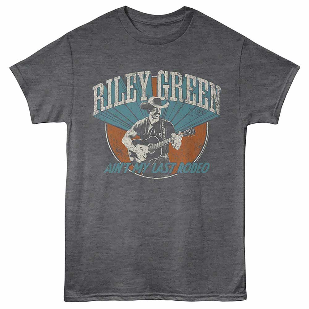 Riley Green Last Rodeo Official Heather T-Shirt