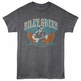 Riley Green Last Rodeo Official Heather T-Shirt