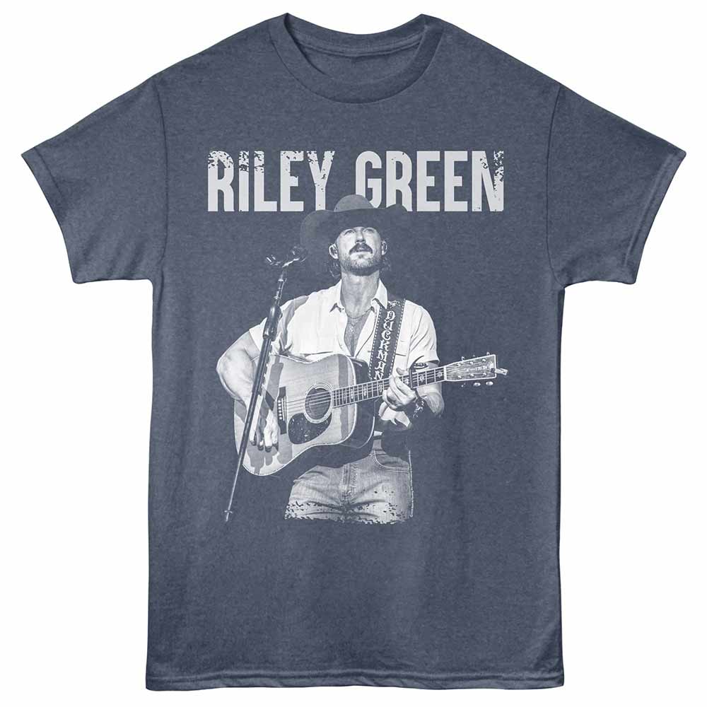 Riley Green Grunge Official Heather T-Shirt