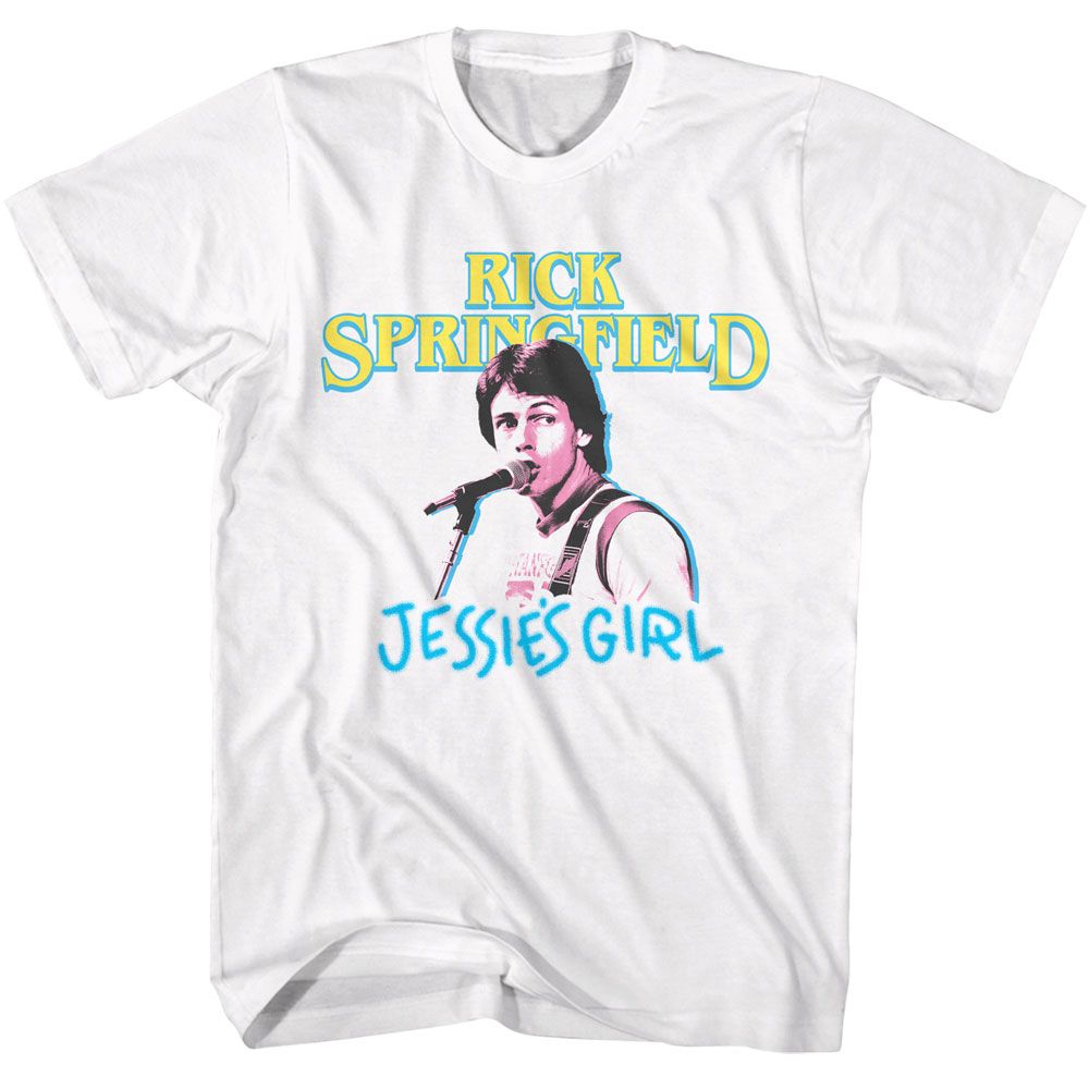 Rick Springfield Jessies Girl Official T-Shirt