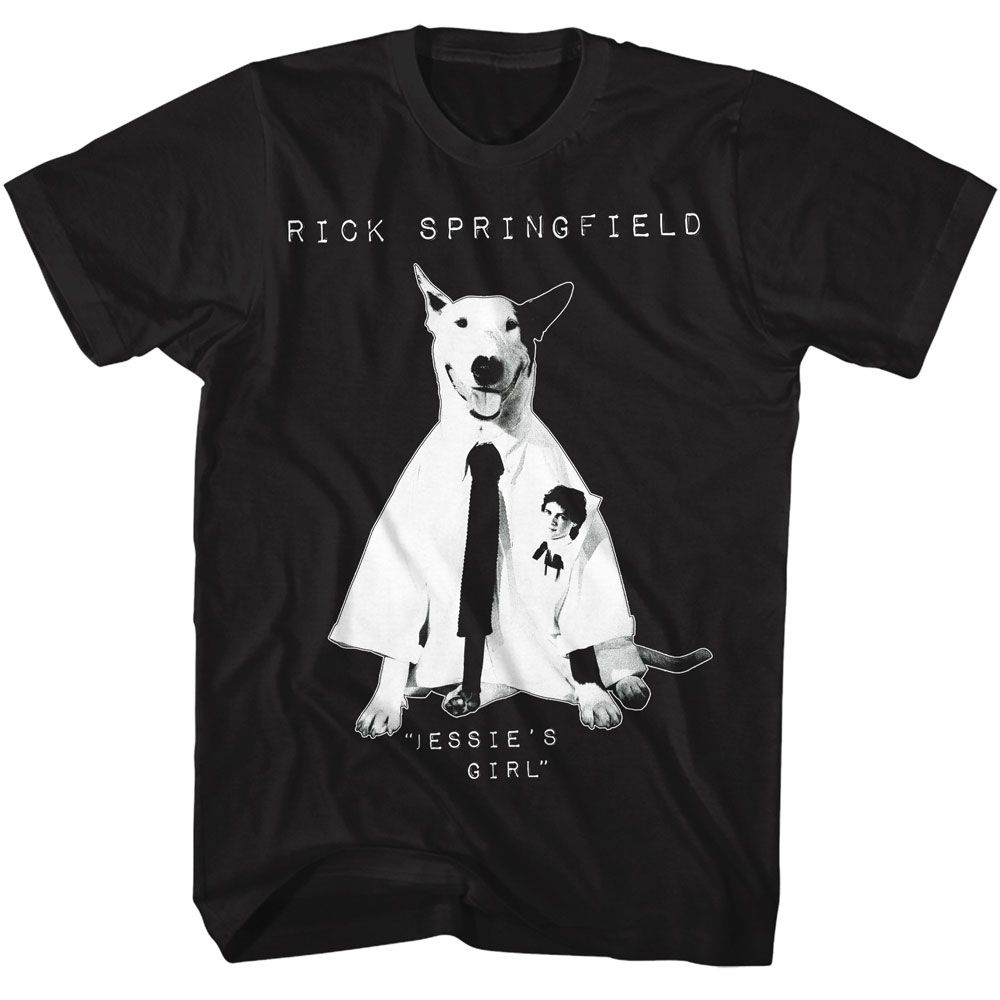 Rick Springfield Jessies Girl Dog Official T-Shirt