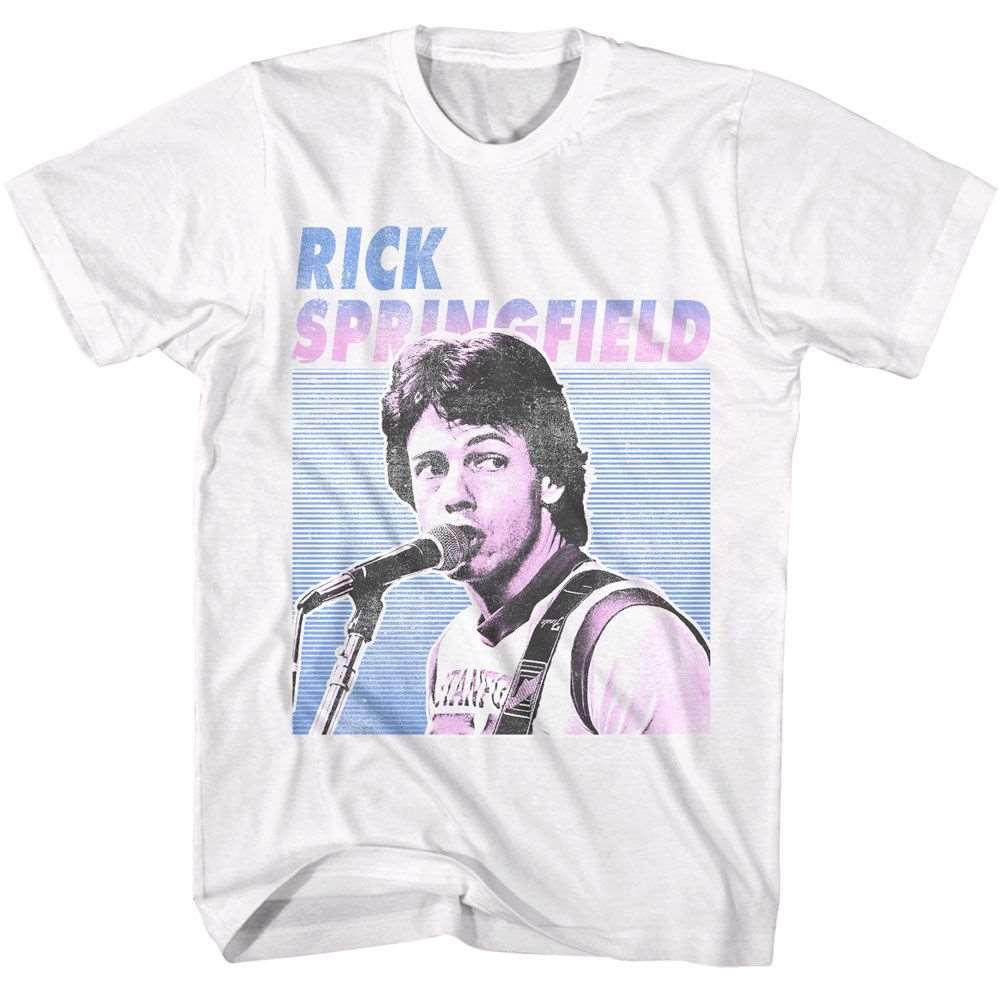 Rick Springfield Singing Photo Official T-Shirt