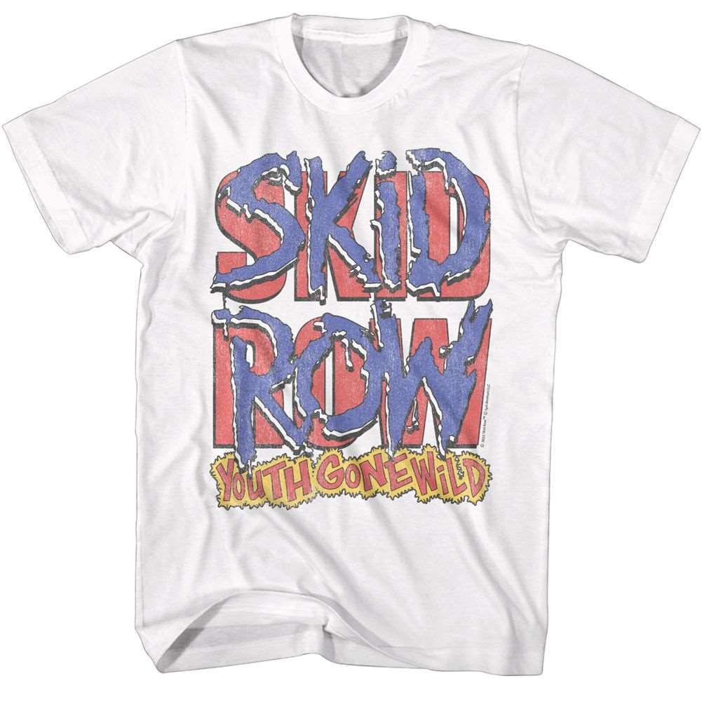 Skid Row Youth Gone Wild & Logo Official T-shirt