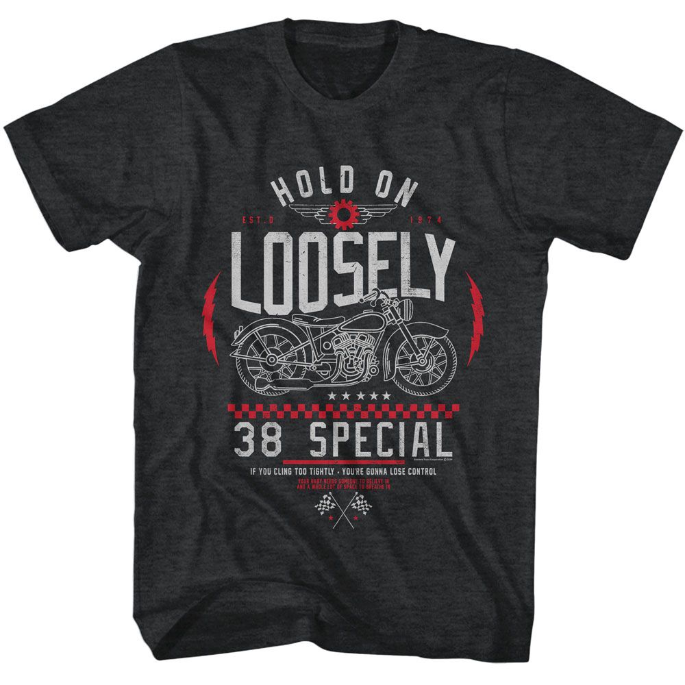 38 Special Hold On Loosely Official Heather T-Shirt